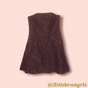 Women's H&M Jacquard Strapless Dress